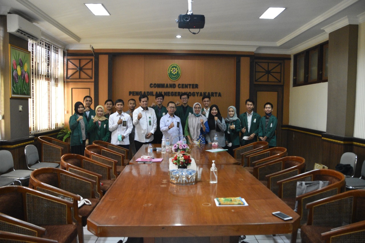 Penerimaan Mahasiswa Magang Pengadilan Negeri Yogyakarta Agustus 2022