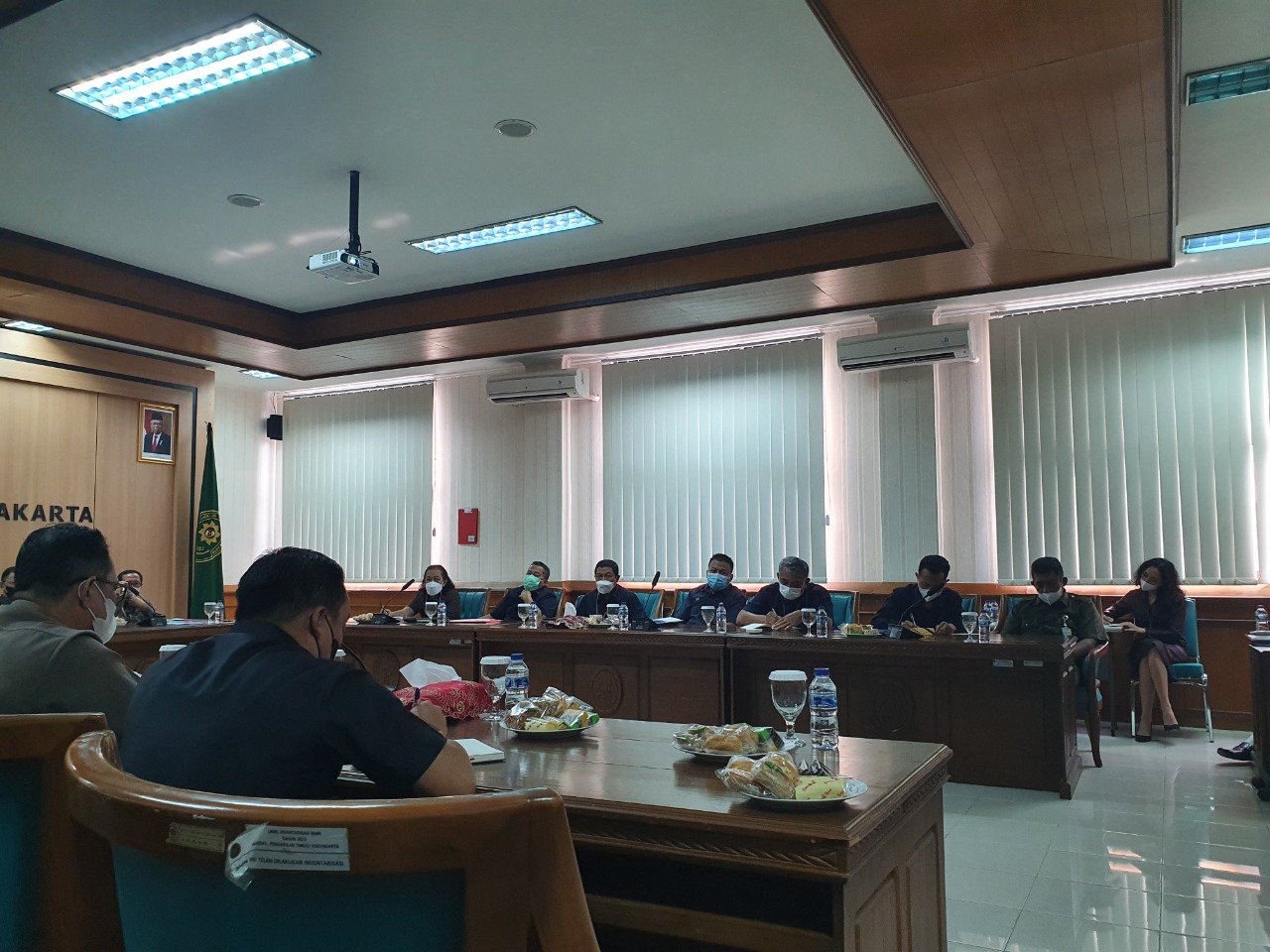 Rapat Koordinasi Sosialisasi e-Berpadu bersama Pengadilan Tinggi Yogyakarta