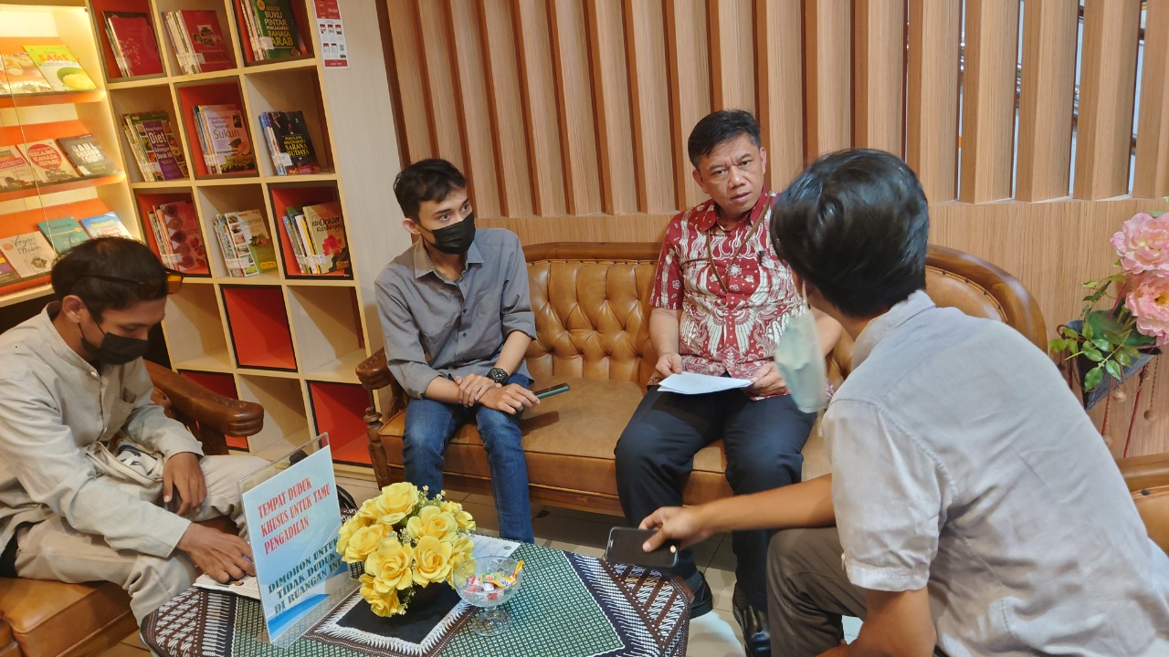 Kunjungan Kerja Wartawan Harian Jogja ke Pengadilan Negeri Yogyakarta