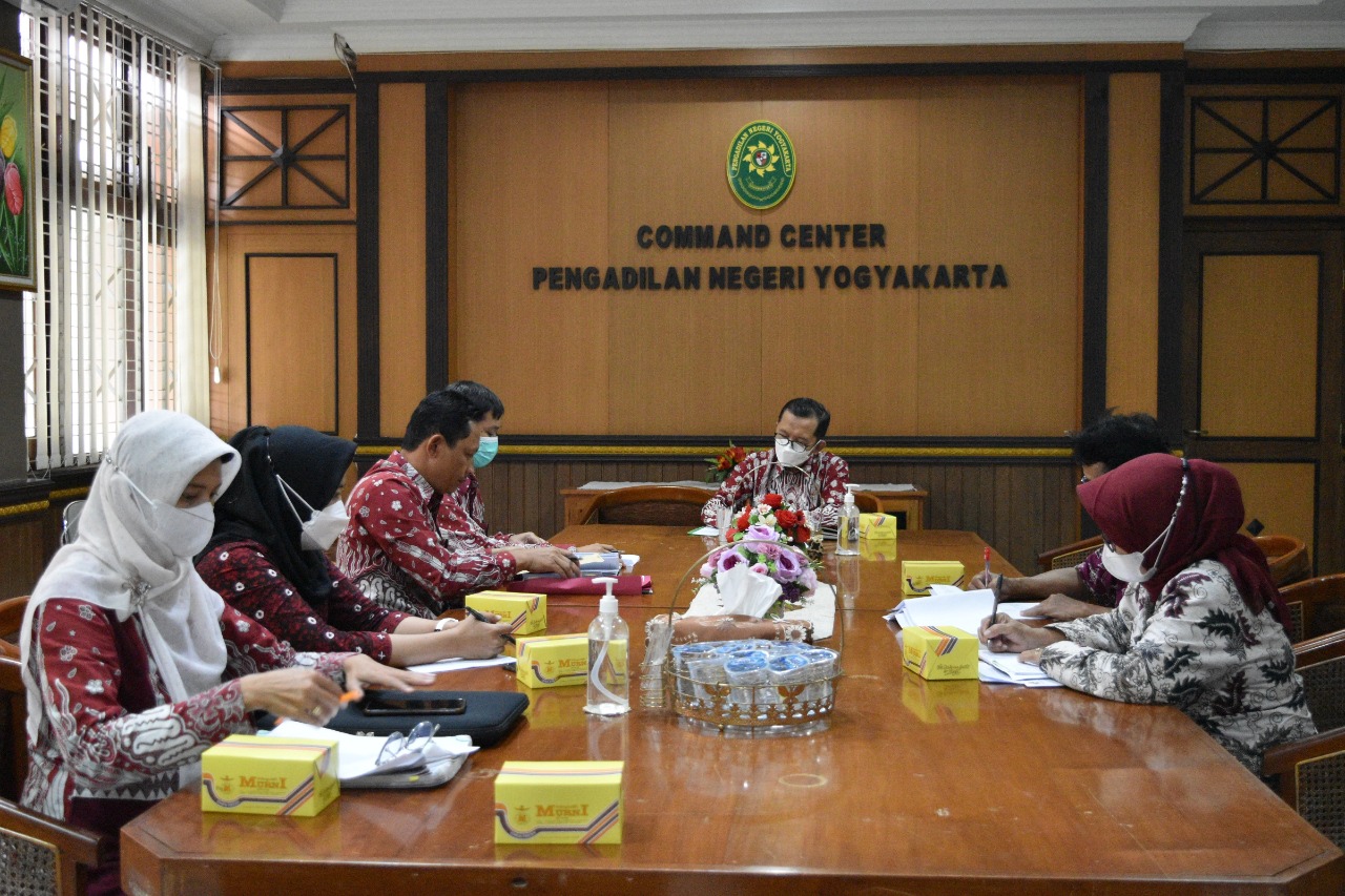Kunjungan Kerja Tim Pengurus Koperasi Republik Indonesia (PKP-RI) ke Pengadilan Negeri Yogyakarta