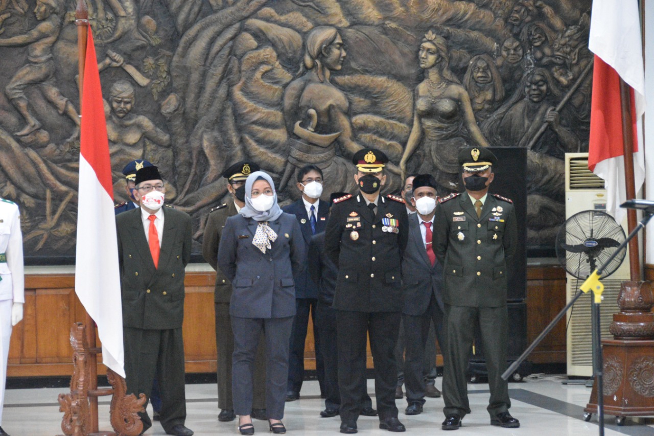 Sekretaris Pengadilan Negeri Yogyakarta Menghadiri Pengukuhan Paskibraka Kota Yogyakarta