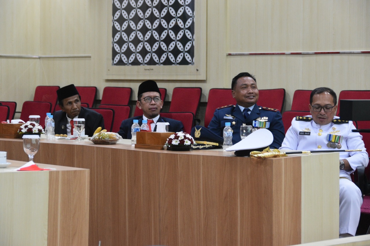 Ketua Pengadilan Negeri Yogyakarta Mengikuti Upacara Detik Proklamasi Kemerdekaan RI ke-77 Bersama Forkopimda