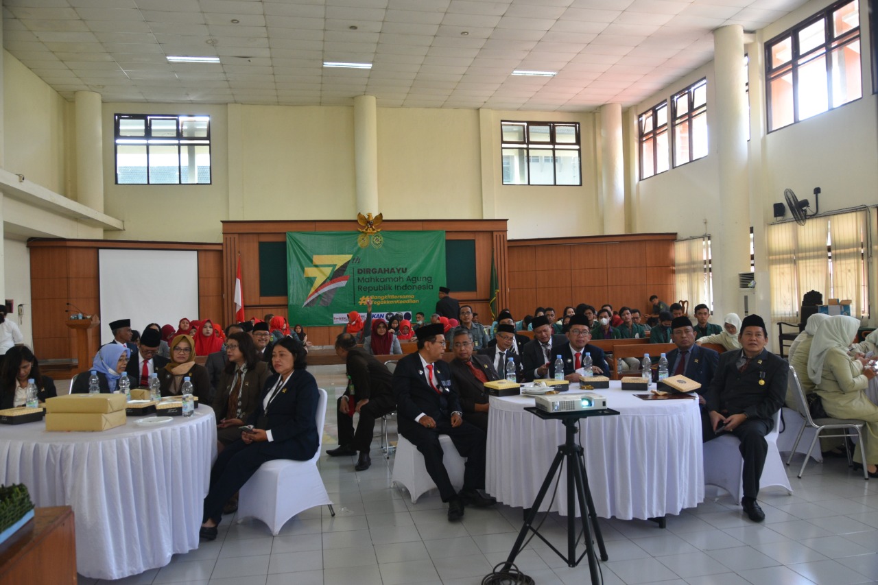 Pengadilan Negeri Yogyakarta Mengikuti Peluncuran Aplikasi e-Prima dan e-Berpadu oleh Mahkamah Agung RI