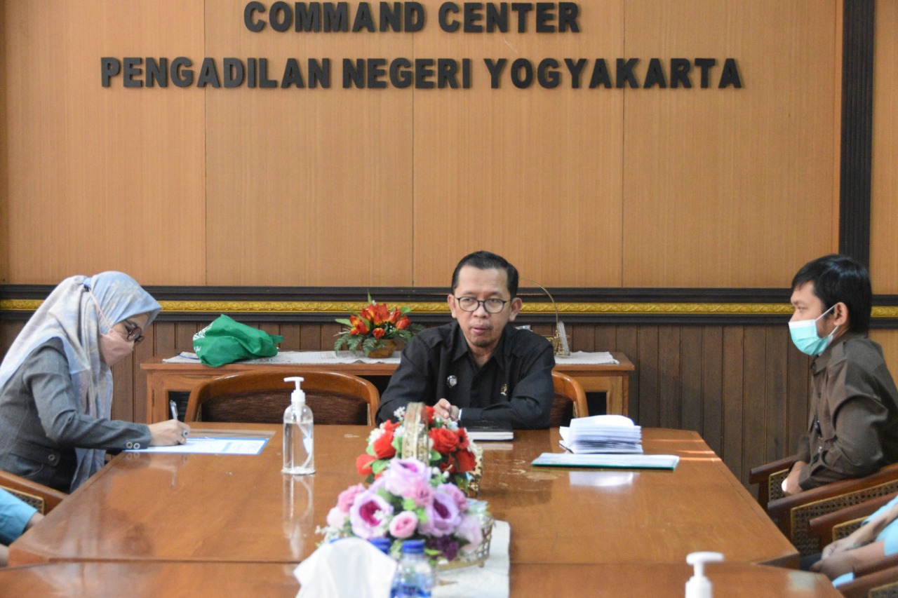 Pengadilan Negeri Yogyakarta Menerima Mahasiswa Magang Universitas Sebelas Maret