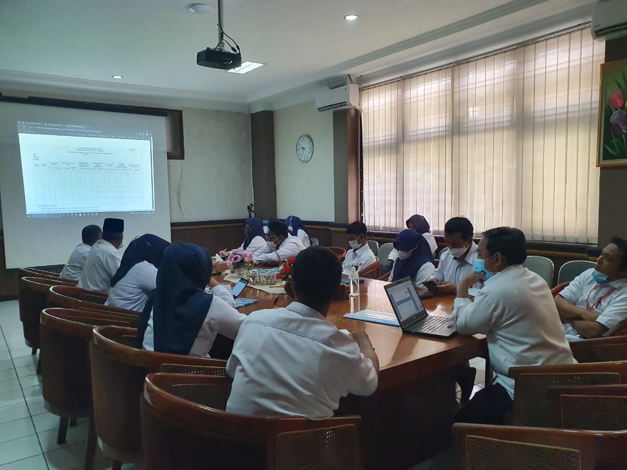 Rapat Penyusunan Manajemen Risiko Pengadilan Negeri Yogyakarta
