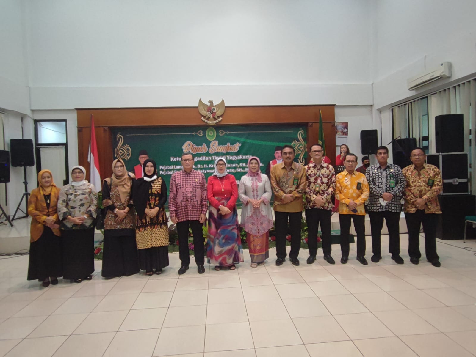 Ketua Pengadilan Negeri Yogyakarta Menghadiri Pisah Sambut Ketua Pengadilan Tinggi Yogyakarta
