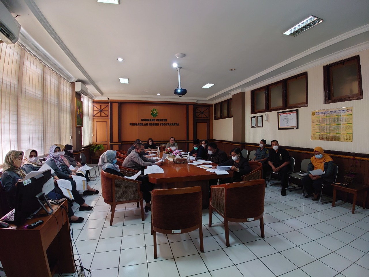 Rapat Risk Register Pengadilan Negeri Yogyakarta