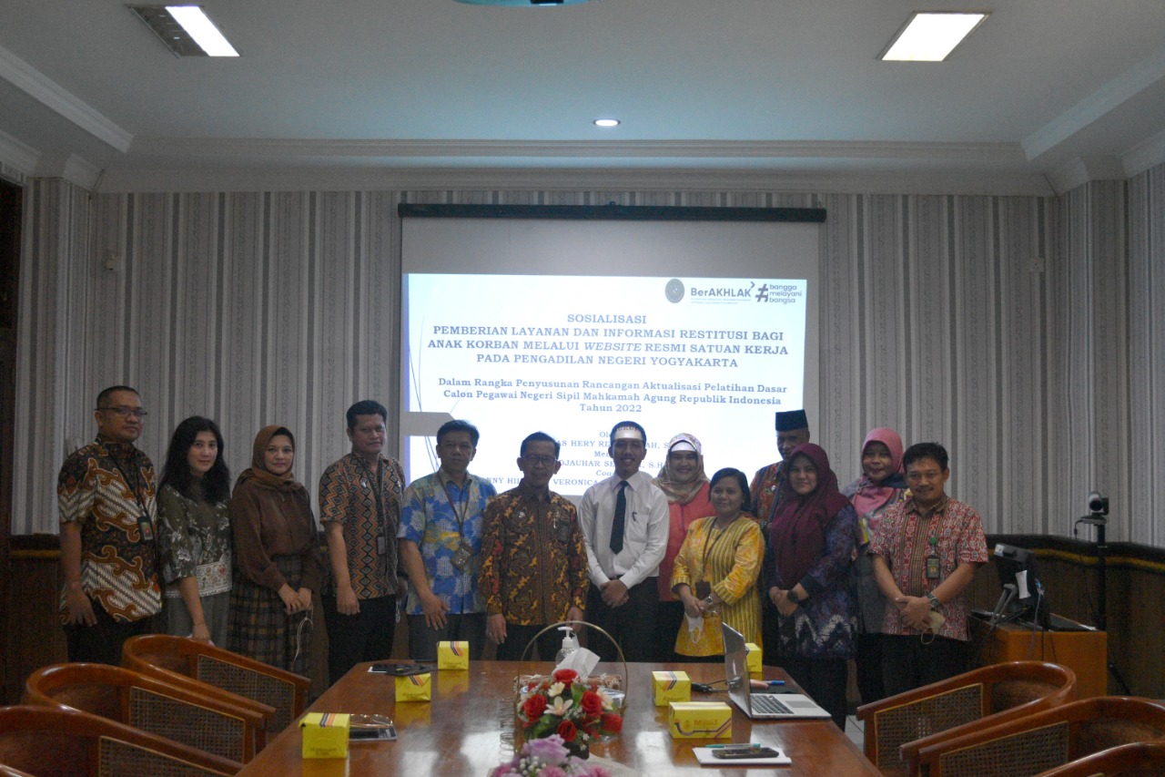 Sosialisasi Penyusunan Rancangan Aktualisasi oleh CPNS Pengadilan Negeri Yogyakarta