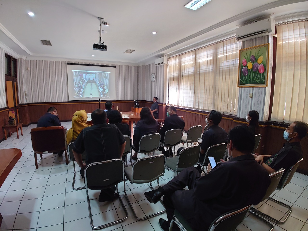 Pengadilan Negeri Yogyakarta Mengikuti Diskusi Panel Penerapan Konsep Restoratif Justice oleh Pengadilan di Indonesia dan di Belanda