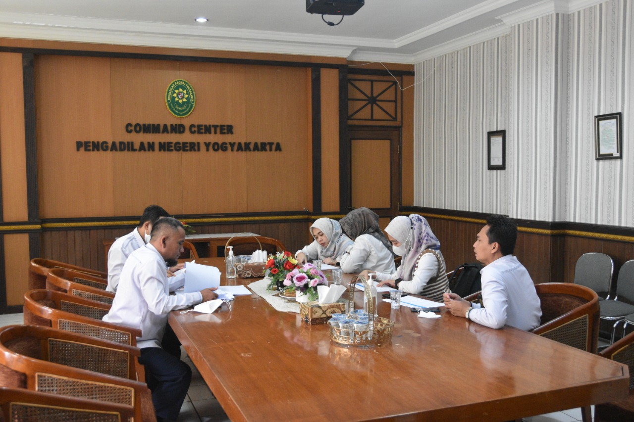 Pengadilan Negeri Yogyakarta Mendapatkan Kunjungan Kerja Badan Peradilan Umum dan Pengadilan Tinggi Yogyakarta