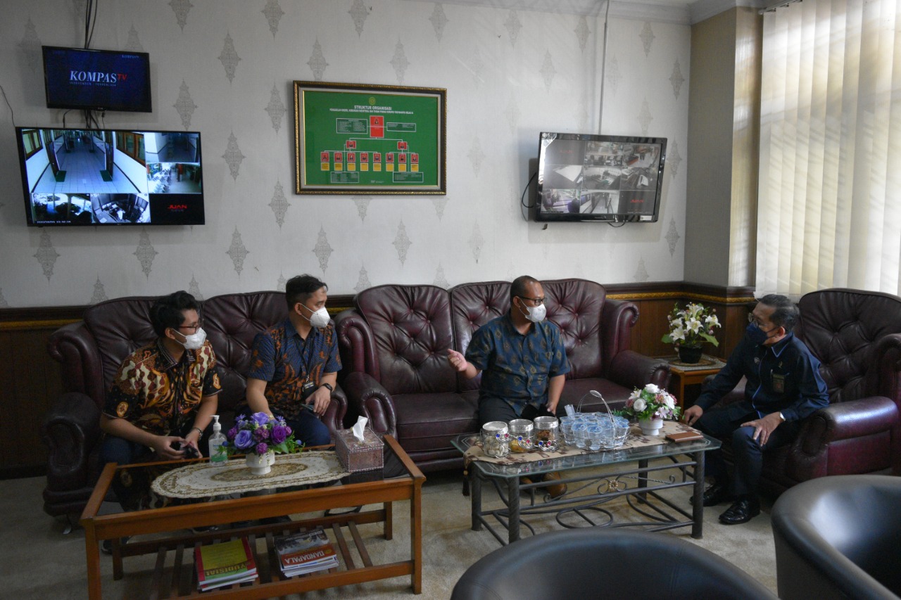 Pengadilan Negeri Yogyakarta Mendapatkan Kunjungan Kerja Biro Perencanaan Badan Urusan Administrasi Mahkamah Agung RI