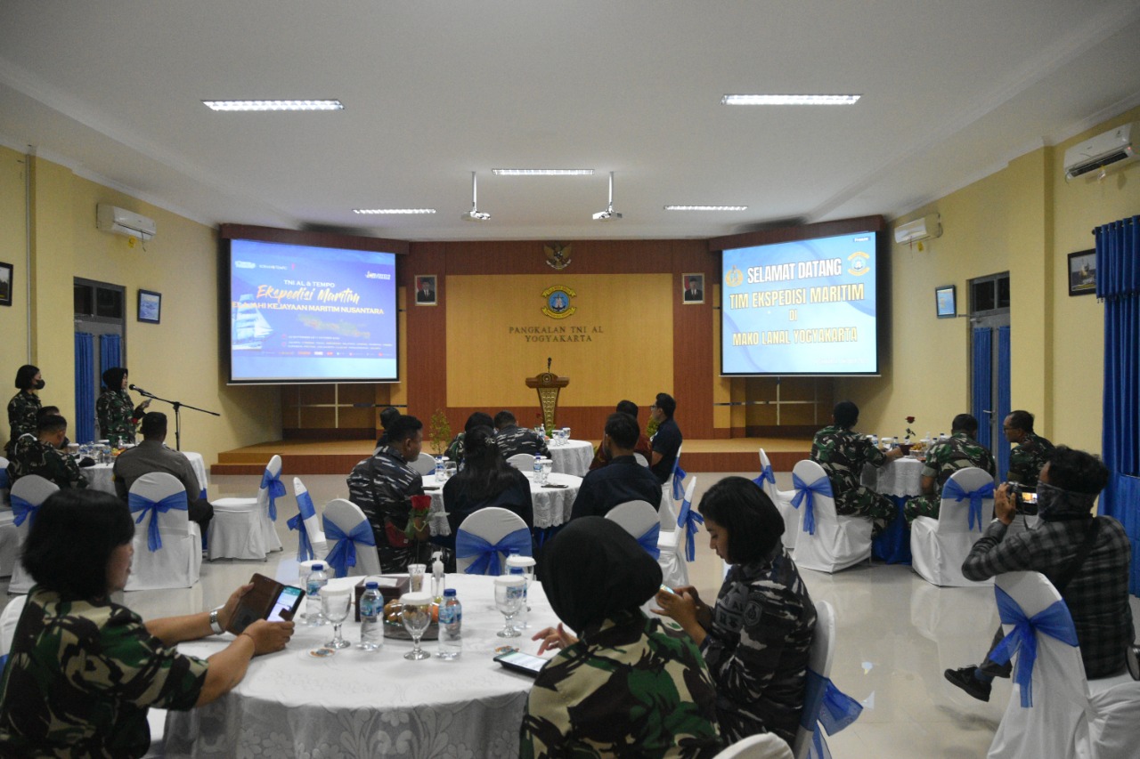 Ketua Pengadilan Negeri Yogyakarta Menghadiri Kegiatan Menyambut Tim TNI Angkatan Laut dan Tim Tempo Media