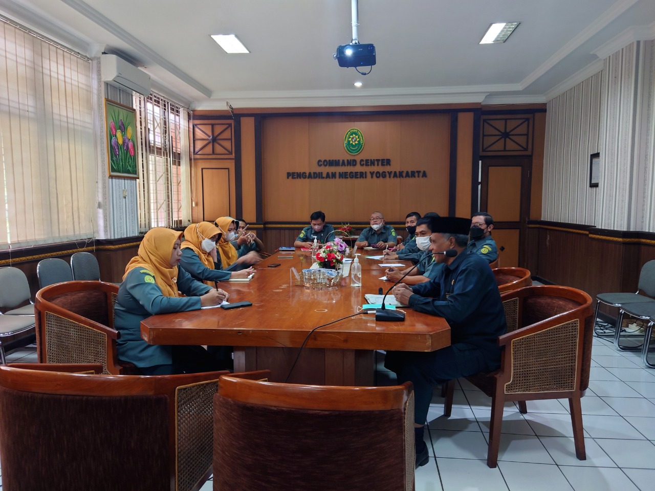 Pengadilan Negeri Yogyakarta Mengikuti Diseminasi Panduan Berinteraksi dengan Kelompok Difabel Tenaga Kepaniteraan Pengadilan