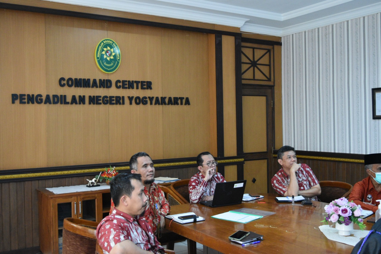 Rapat Koordinasi TLHP pada Pengawasan Reguler Bawas Mahkamah Agung RI, Pengawasan Daerah PT Yogyakarta dan Persiapan Kegiatan Mahkamah Agung/Dharmayukti Karini Pusat