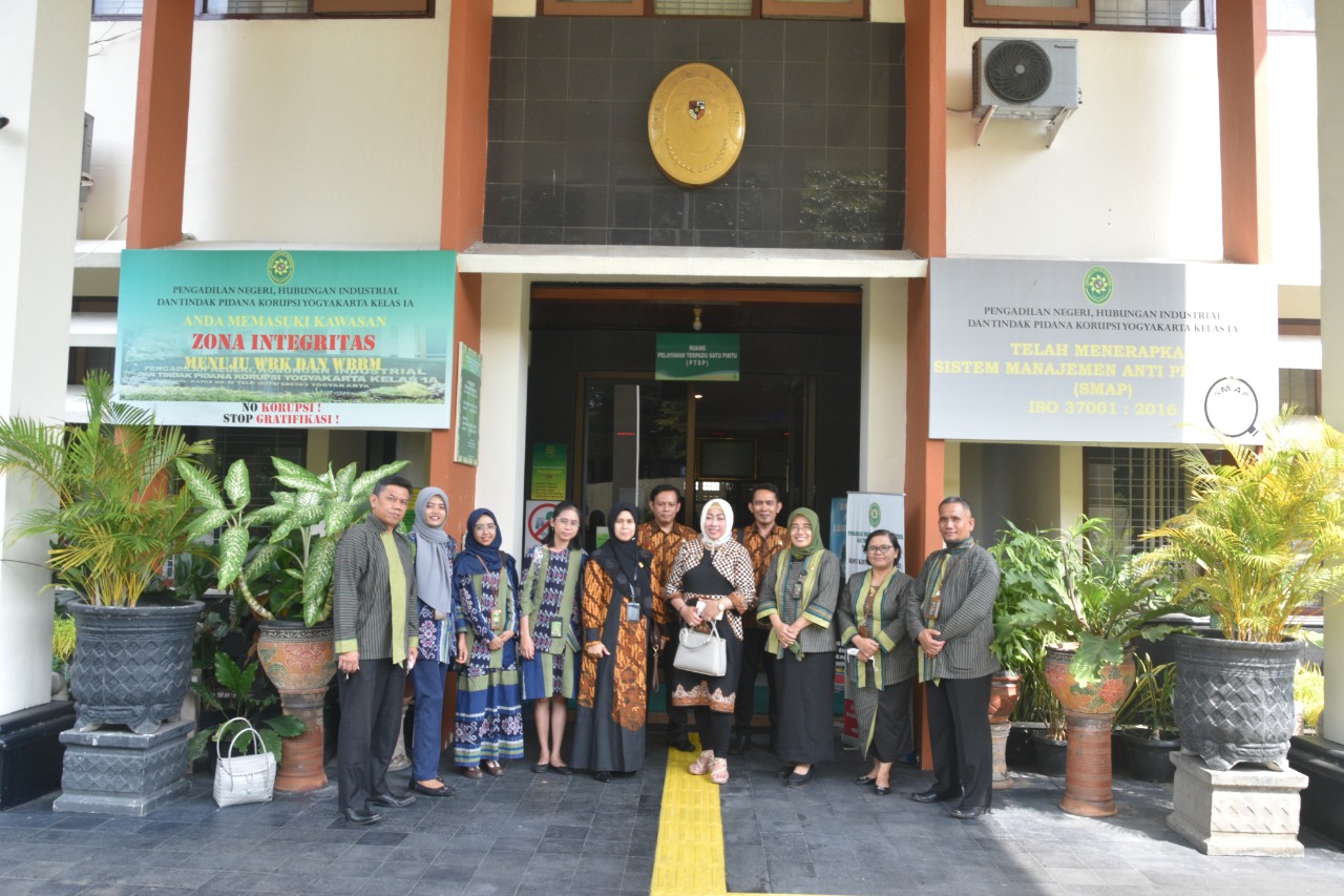 Pengadilan Negeri Yogyakarta Mendapatkan Kunjungan Kerja dari Pengadilan Negeri Klaten