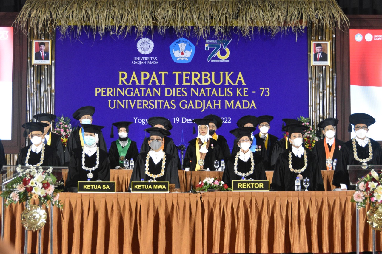 Ketua Pengadilan Negeri Yogyakarta Menghadiri Peringatan Dies Natalis Ke-73 Universitas Gadjah Mada