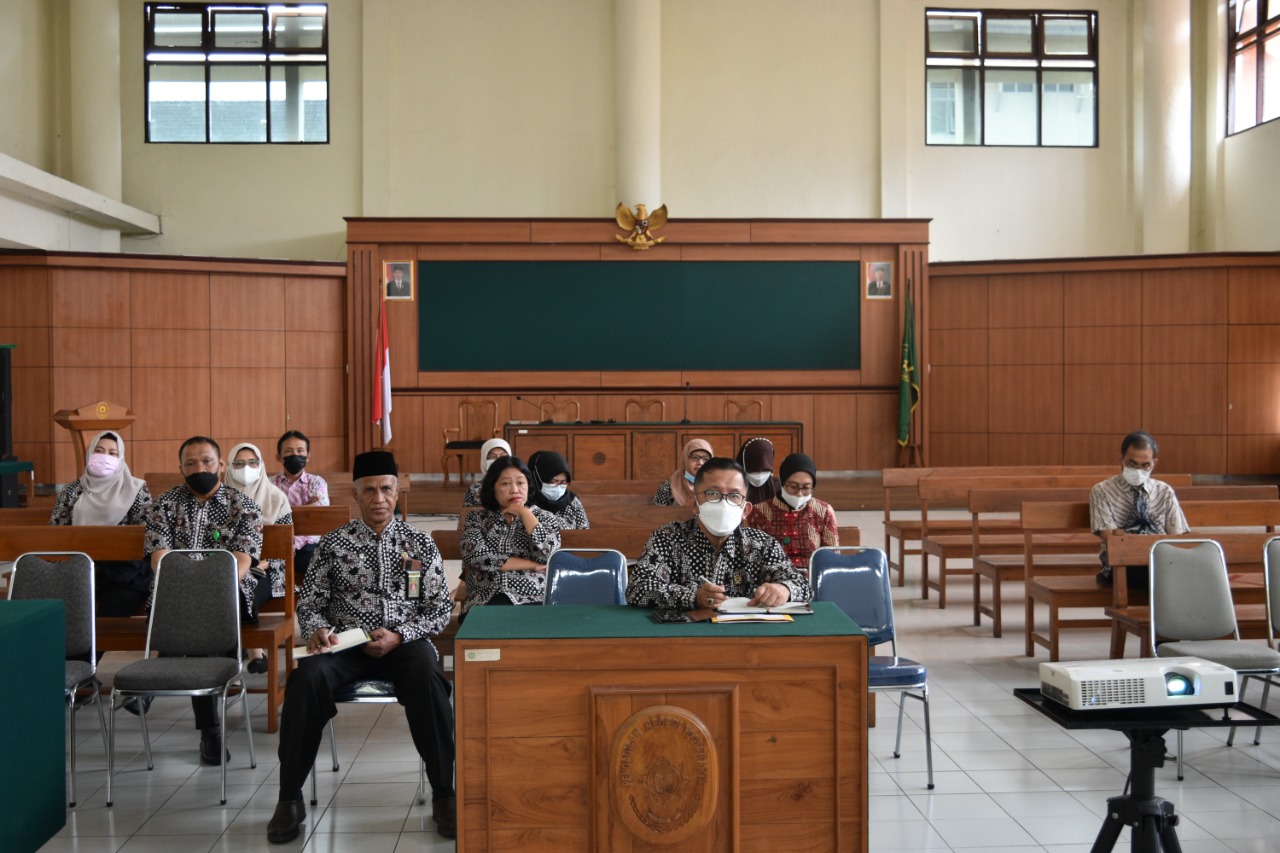 Pengadilan Negeri Yogyakarta Mengikuti Sosialisasi Pembaruan Aplikasi e-Court 4.0.0