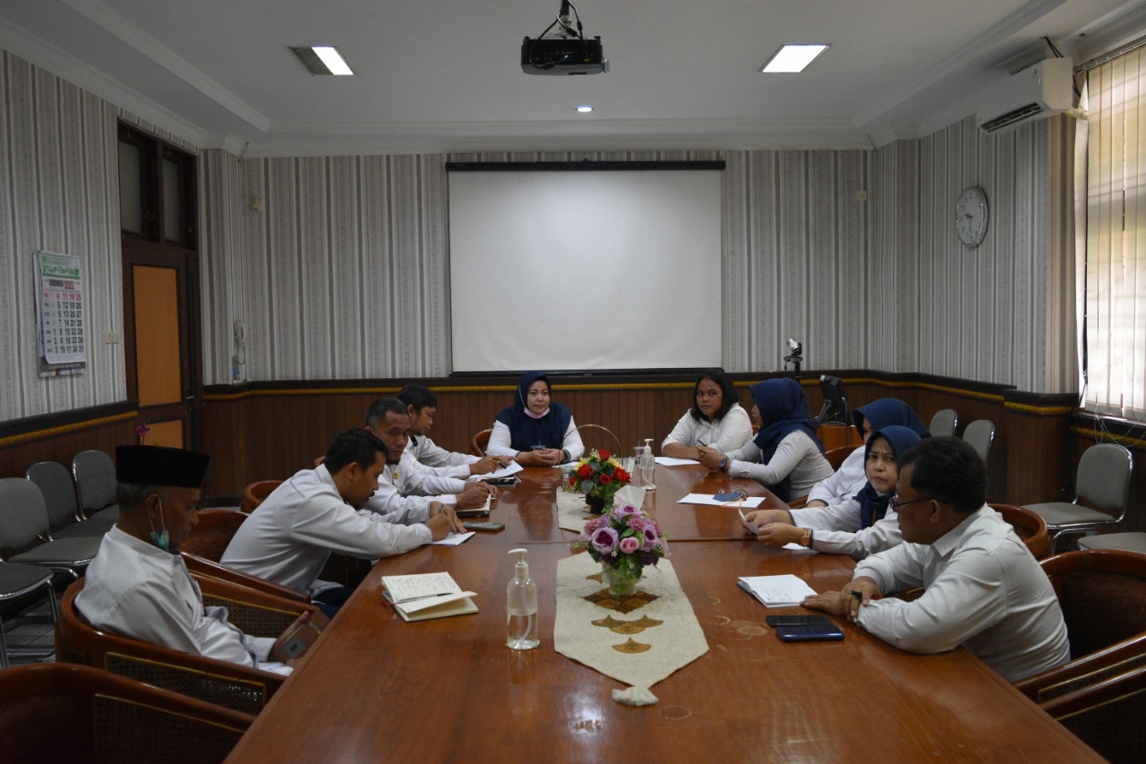 Rapat Koordinasi Kegiatan Pengantar Alih Tugas Hakim dan Pegawai serta Purna Tugas Pegawai Pengadilan Negeri Yogyakarta