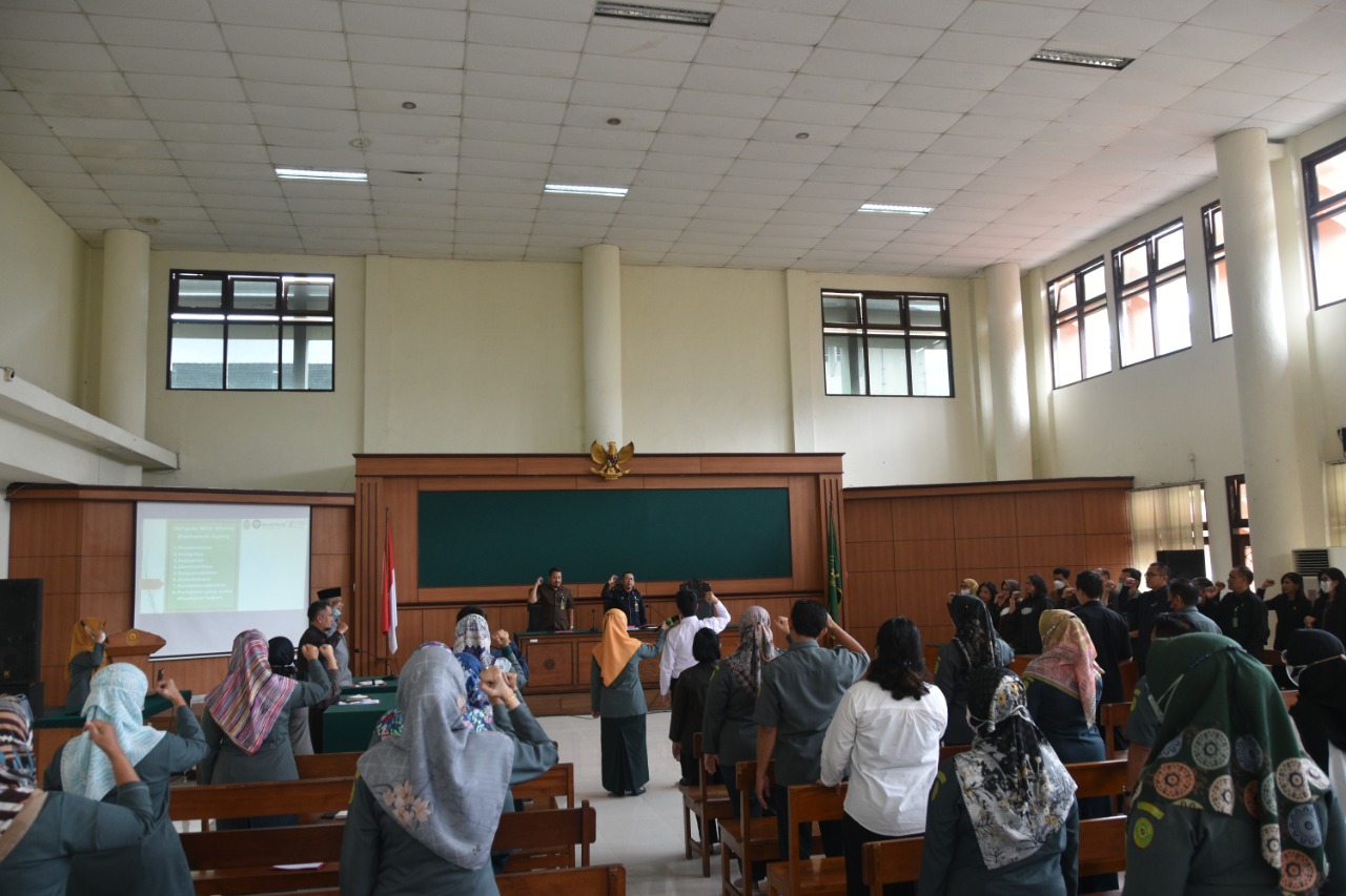 Rapat Pembinaan dan Monev Kinerja Pengadilan Negeri Yogyakarta November 2022