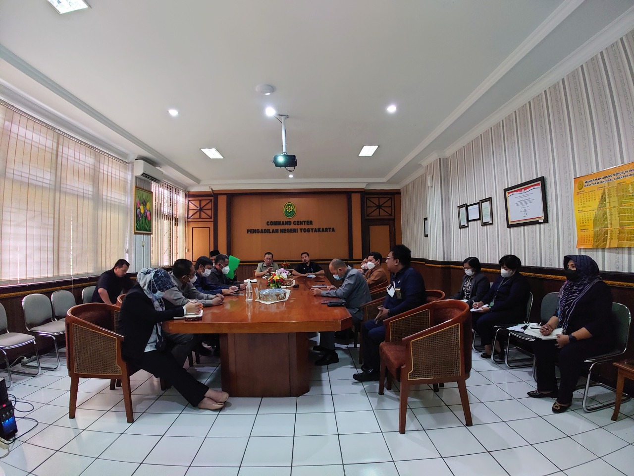 Rapat Terbatas Rencana Agenda Tahunan Pengadilan Negeri Yogyakarta