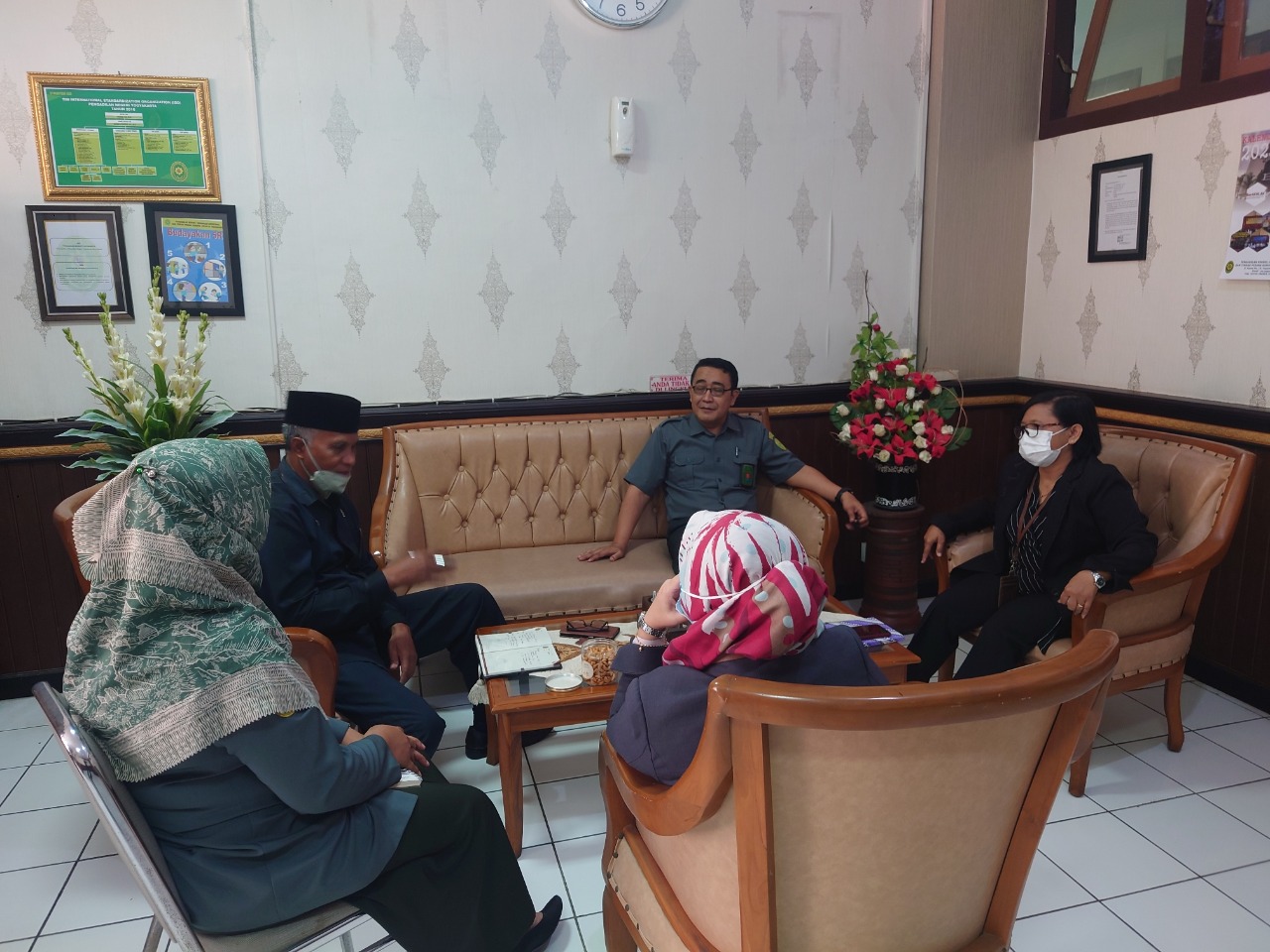 Rapat Koordinasi dan Monev Pelaksanaan Relaas Delegasi Pengadilan Negeri Yogyakarta