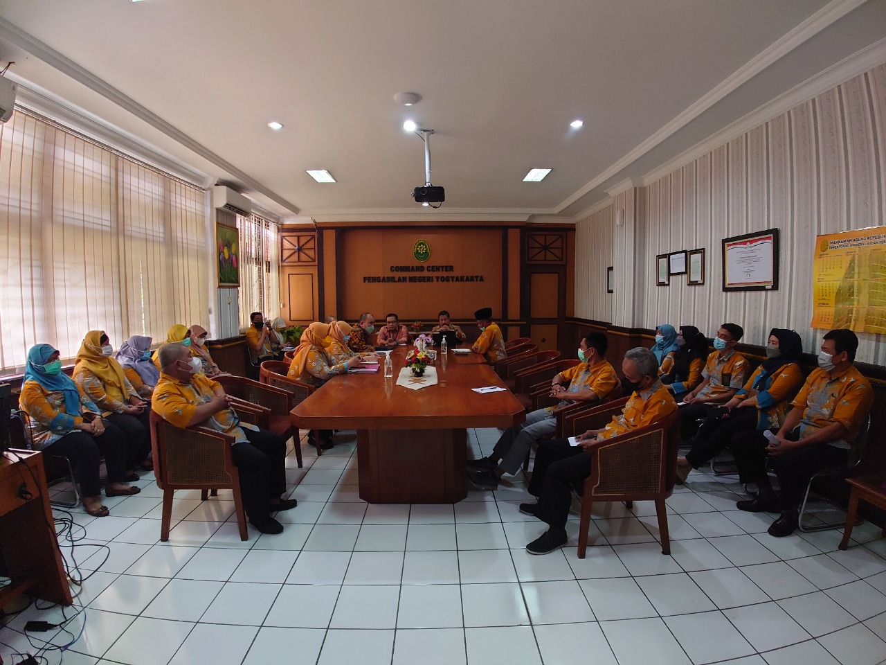 Rapat Koordinasi dan Monitoring SIPP dan MIS Pengadilan Negeri Yogyakarta