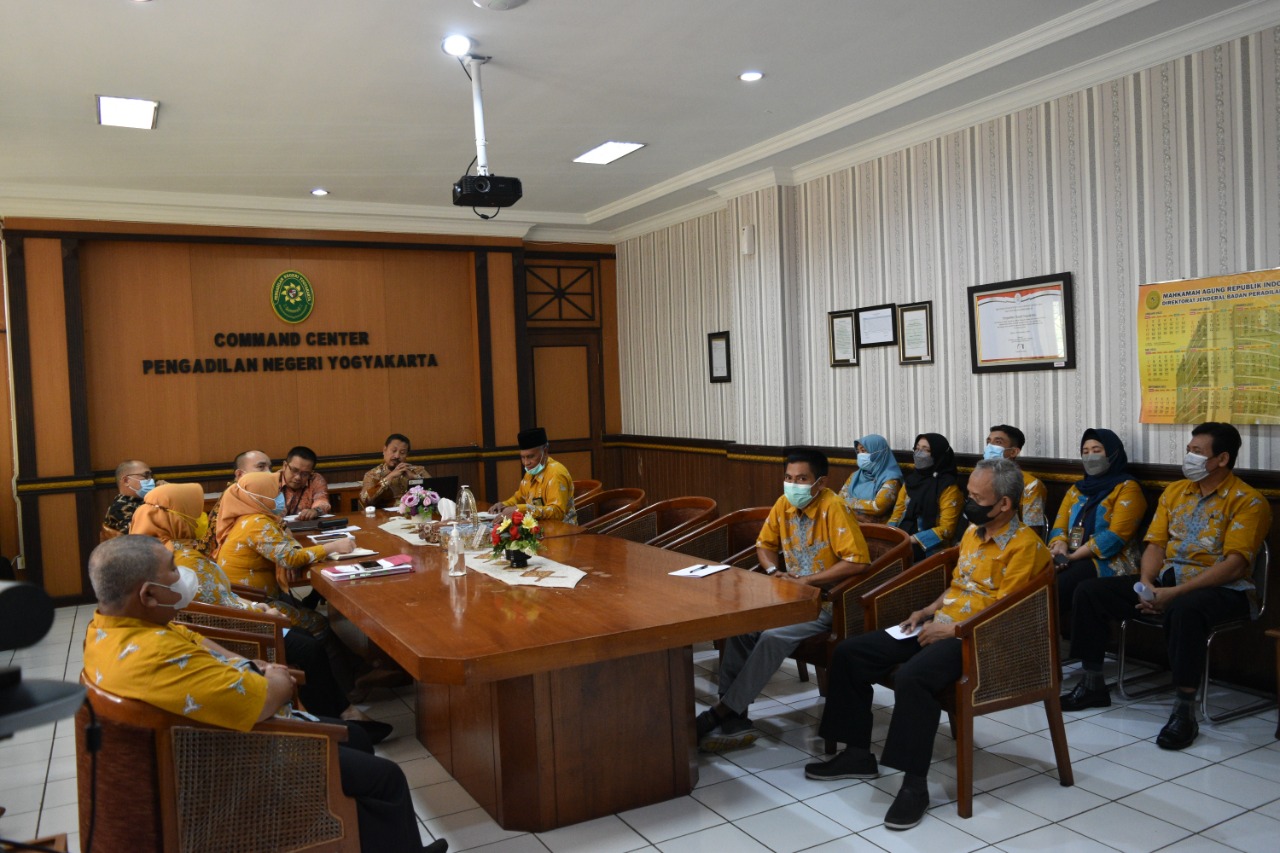 Rapat Koordinasi dan Monitoring SIPP dan MIS Pengadilan Negeri Yogyakarta