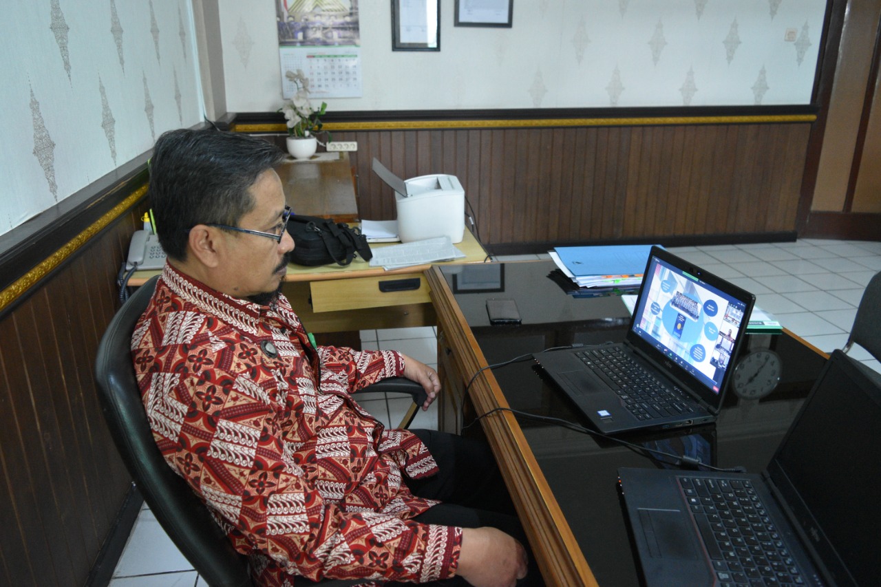 Wakil Ketua Pengadilan Negeri Yogyakarta Mengikuti Refleksi Kinerja Tahun 2022 Direktorat Jenderal Badan Peradilan Umum Mahkamah Agung RI