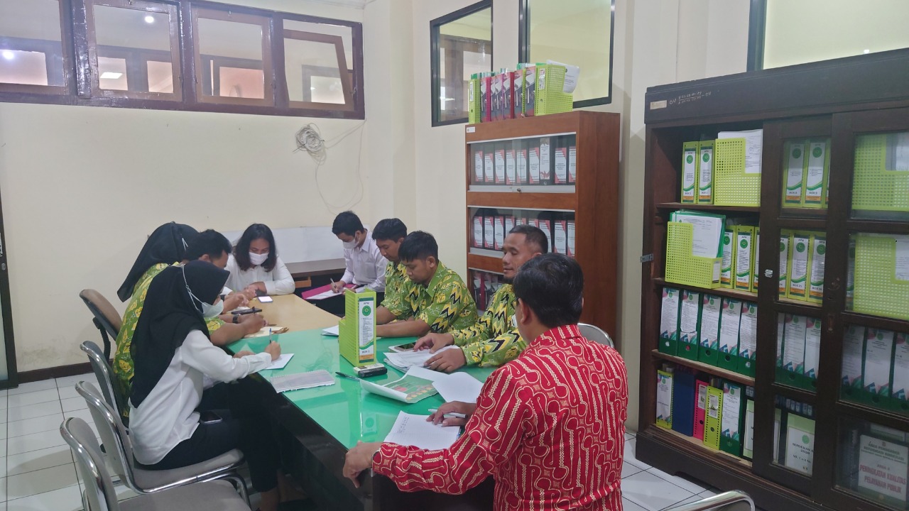 Rapat Koordinasi Tim Dokumen Control APM Pengadilan Negeri Yogyakarta