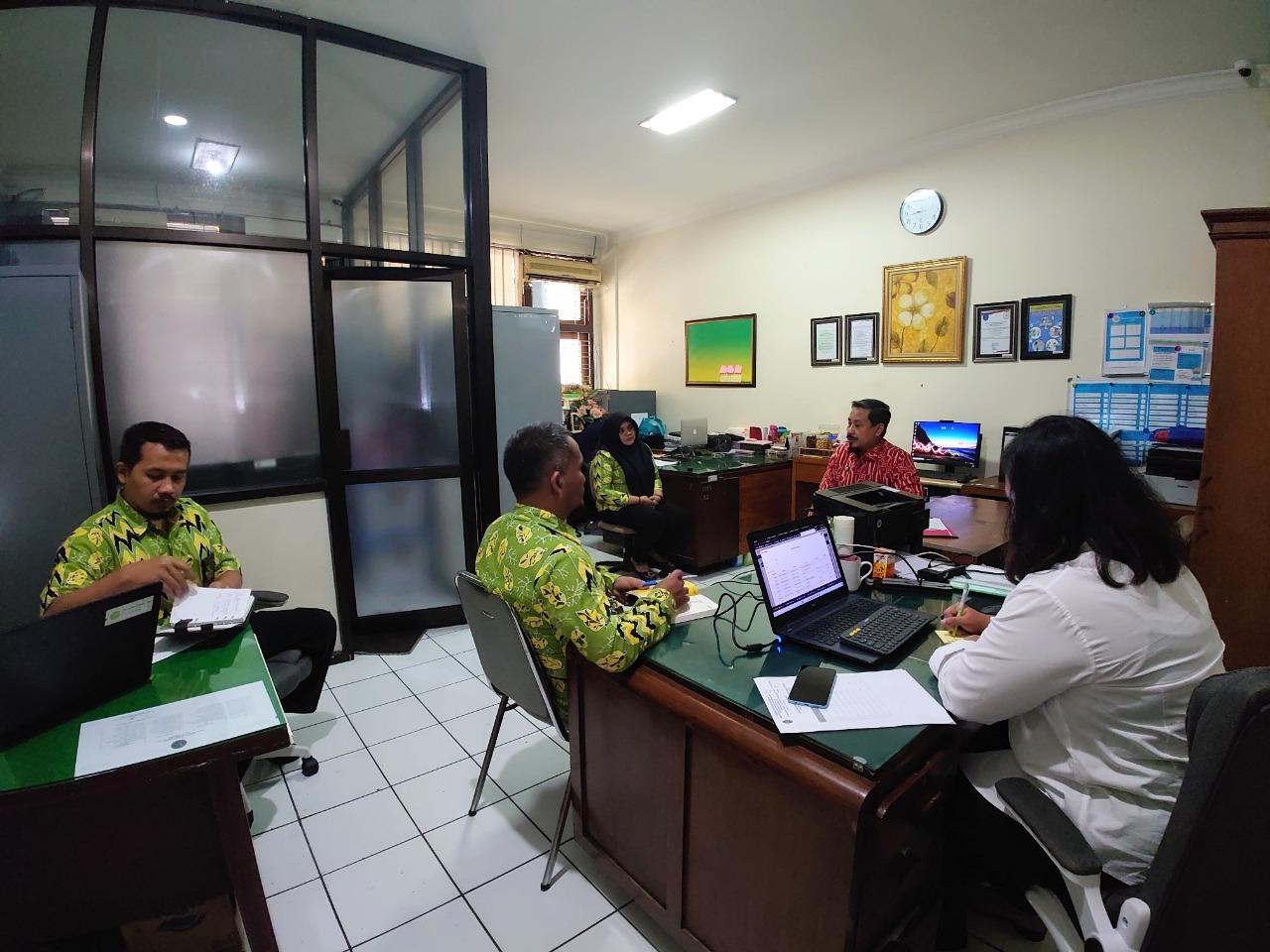 Rapat Monev Pelaporan Aplikasi SMART Pengadilan Negeri Yogyakarta