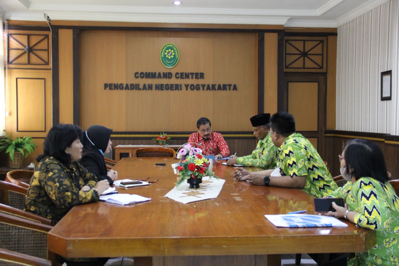 Rapat Koordinasi SIPP Pengadilan Negeri Yogyakarta