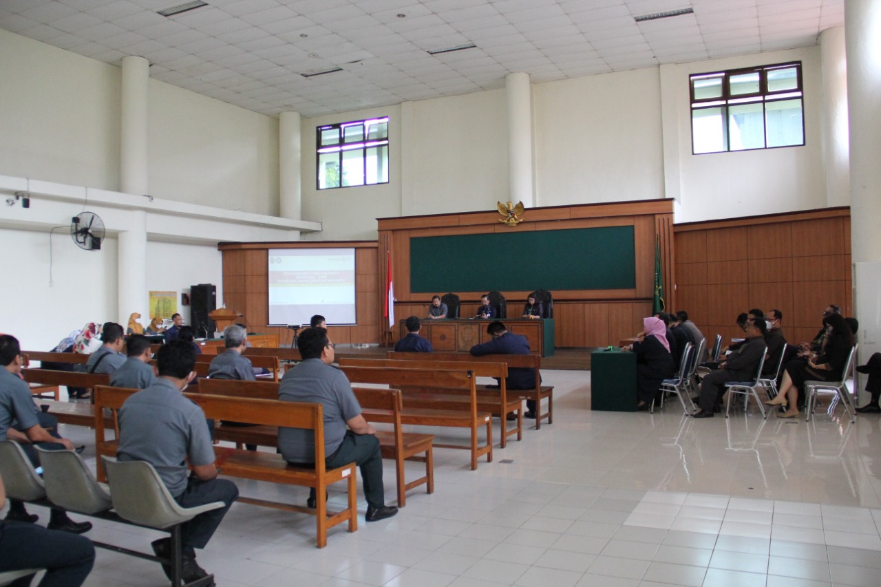 Opening Meeting Assessment Internal Akreditasi Penjaminan Mutu (APM) Pengadilan Negeri Yogyakarta