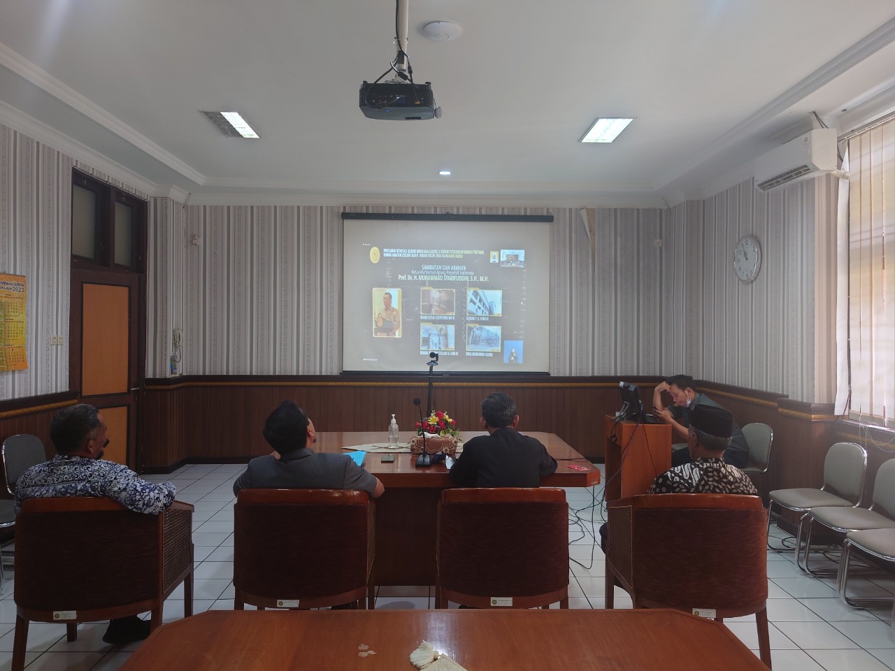 Pengadilan Negeri Yogyakarta Mengikuti Kegiatan Peresmian Pembangunan dan Renovasi Gedung/Bangunan di Lingkungan Mahkamah Agung RI 