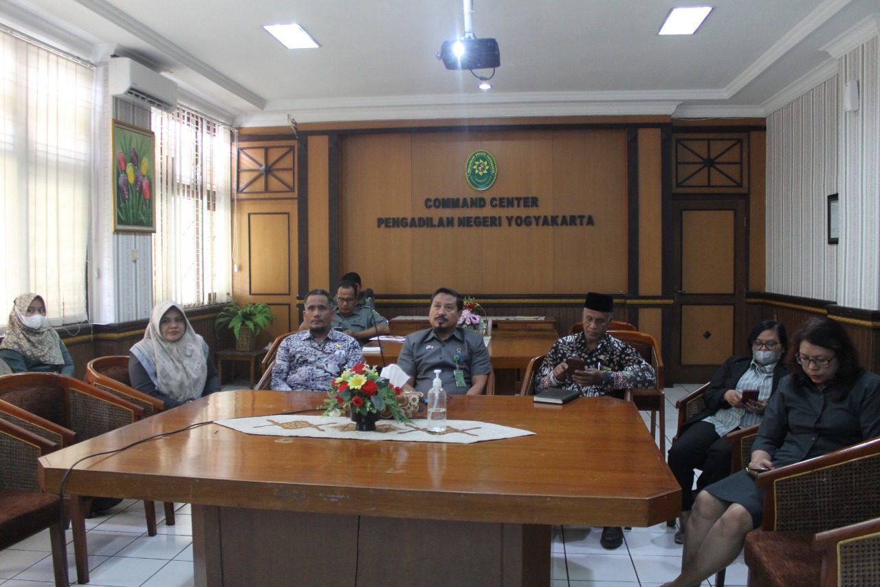 Pengadilan Negeri Yogyakarta Mengikuti Pembekalan Pendampingan Pembangunan Zona Integritas