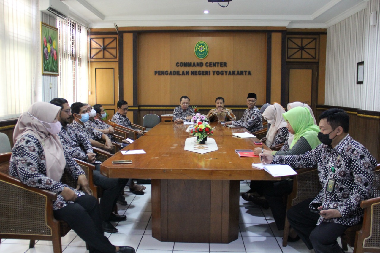 Rapat Koordinasi Implementasi PERMA No. 7 Tahun 2022