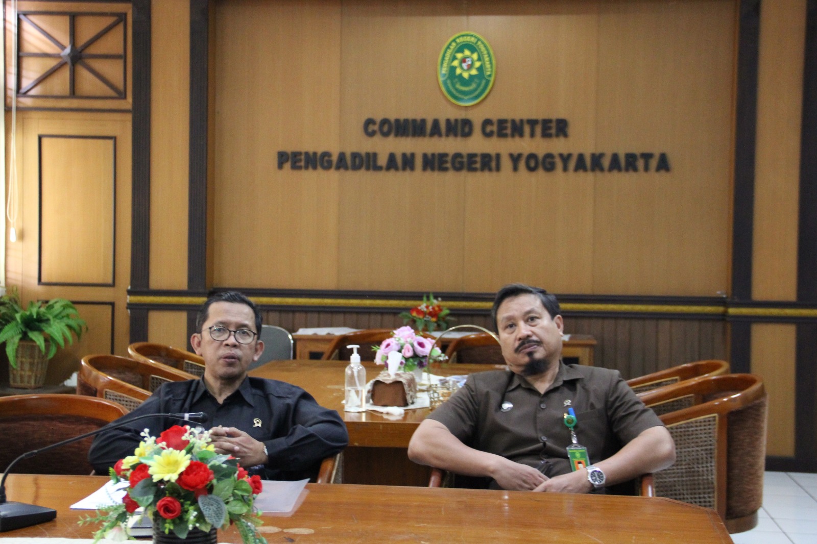 Pengadilan Negeri Yogyakarta Mengikuti Pengantar Purnabhakti YM. Wakil Ketua Mahkamah Agung Bidang Yudisial