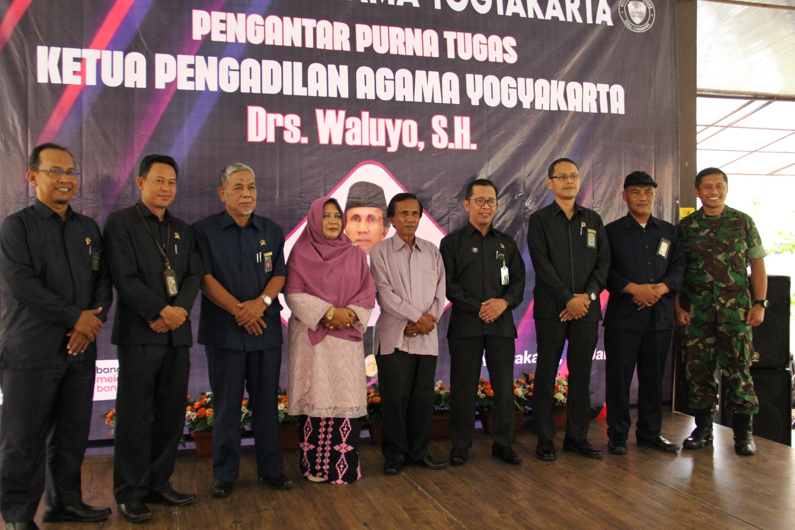 Ketua Pengadilan Negeri Yogyakarta Menghadiri Pengantar Purna Tugas Ketua Pengadilan Agama Yogyakarta