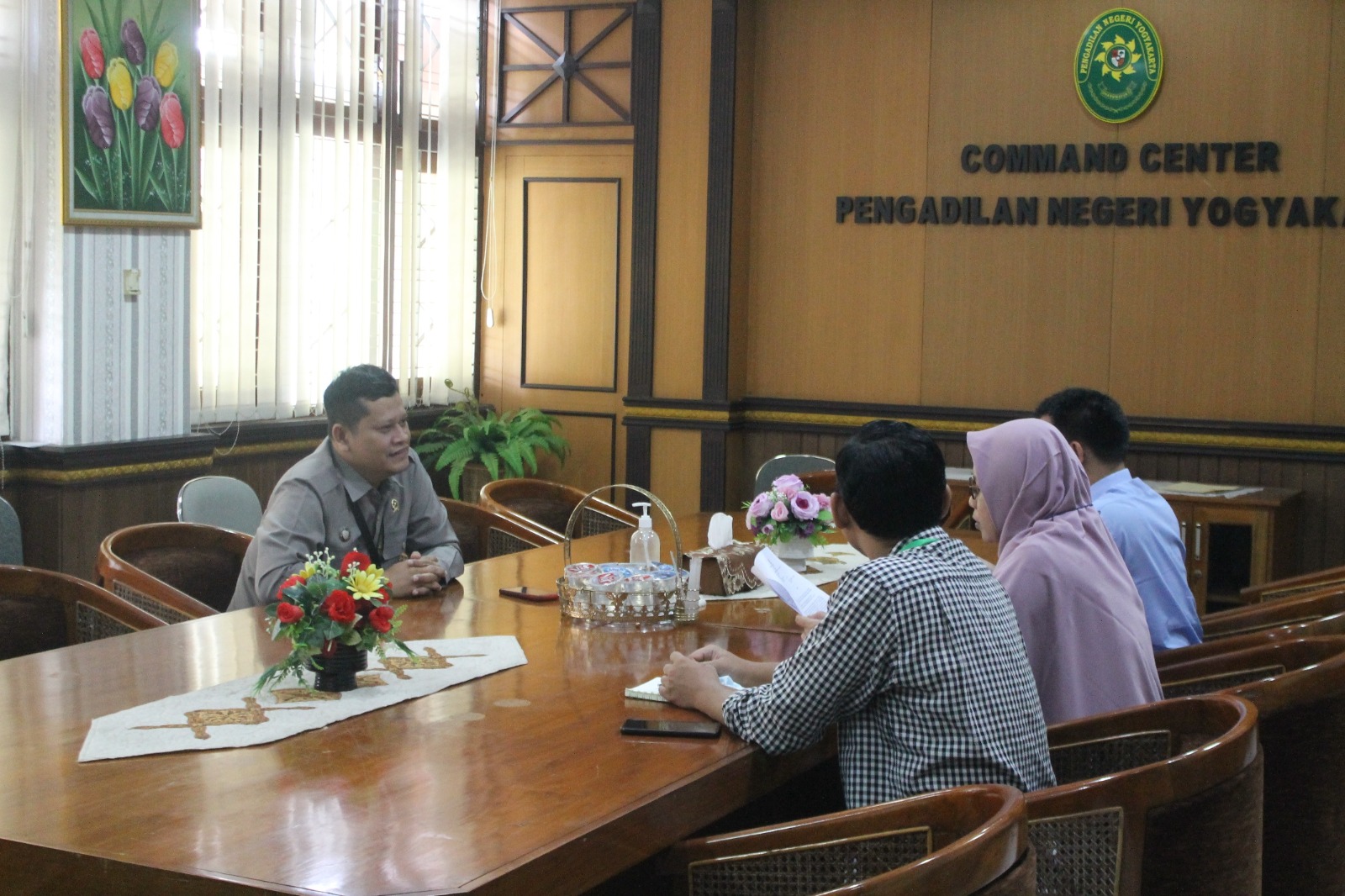 Kunjungan Kerja Komisi Pengawas Persaingan Usaha RI ke Pengadilan Negeri Yogyakarta