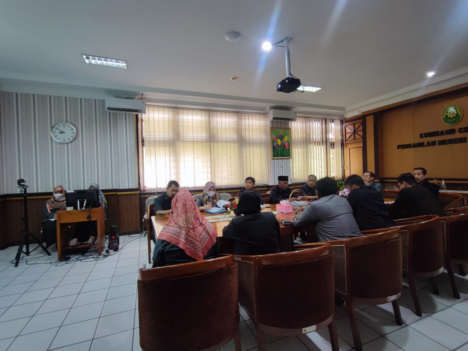 Rapat Monev Keterbukaan Informasi Publik (KIP) Pengadilan Negeri Yogyakarta
