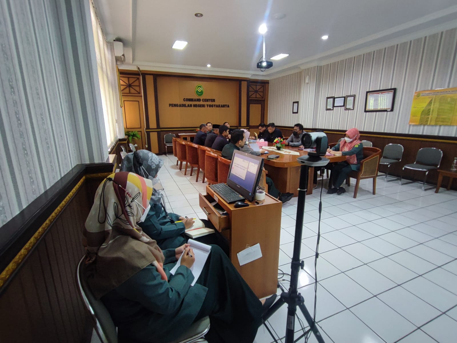 Rapat Monev Keterbukaan Informasi Publik (KIP) Pengadilan Negeri Yogyakarta