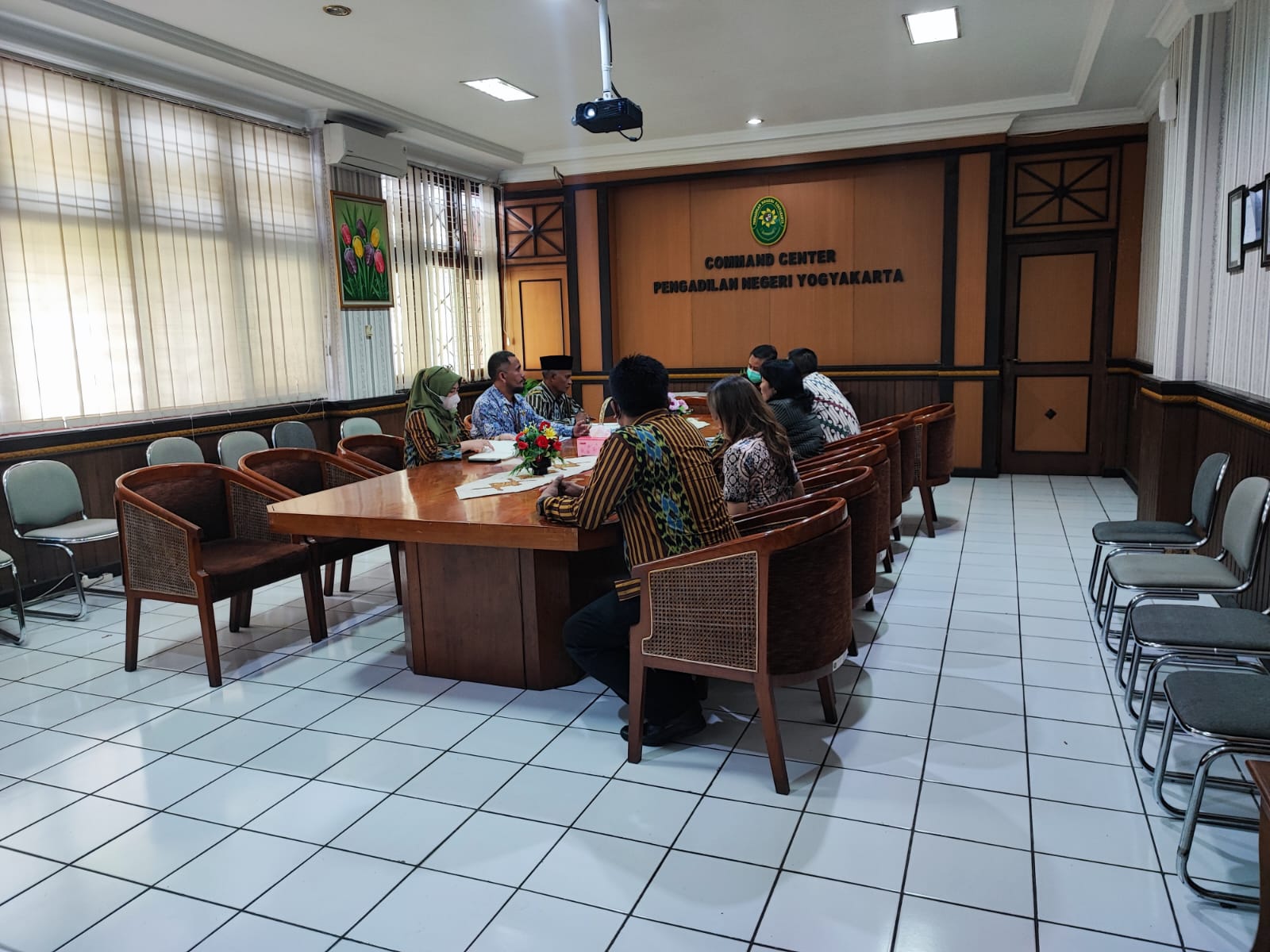 Rapat Monev ZI dan EIS Pengadilan Negeri Yogyakarta