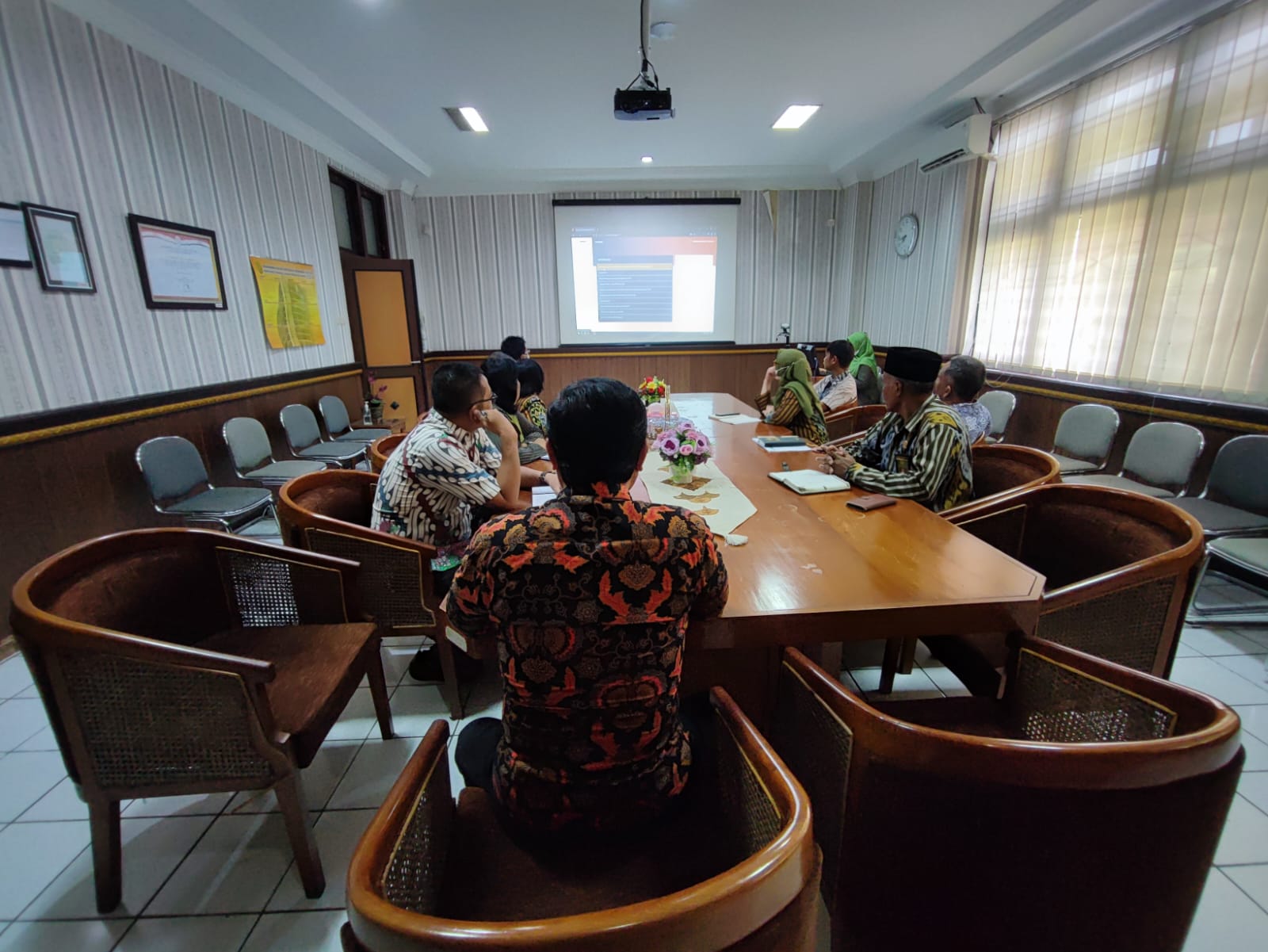 Rapat Monev ZI dan EIS Pengadilan Negeri Yogyakarta