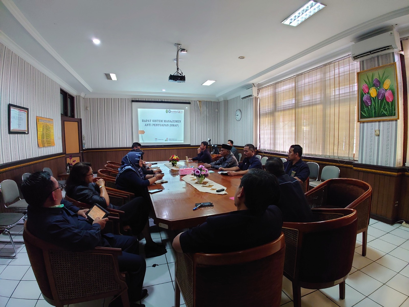 Rapat Sistem Manajemen Anti Penyuapan (SMAP) Pengadilan Negeri Yogyakarta