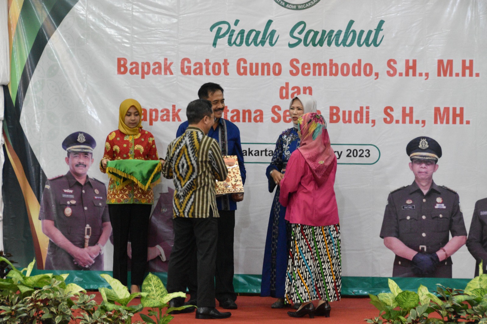 Ketua Pengadilan Negeri Yogyakarta Menghadiri Pisah Sambut Kepala Kejaksaan Negeri Yogyakarta