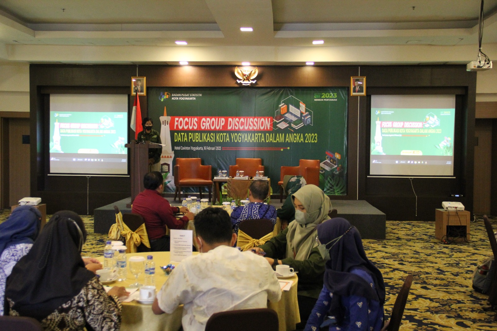 Panitera Muda Hukum Pengadilan Negeri Yogyakarta Menghadiri FGD Data Publikasi Kota Yogyakarta
