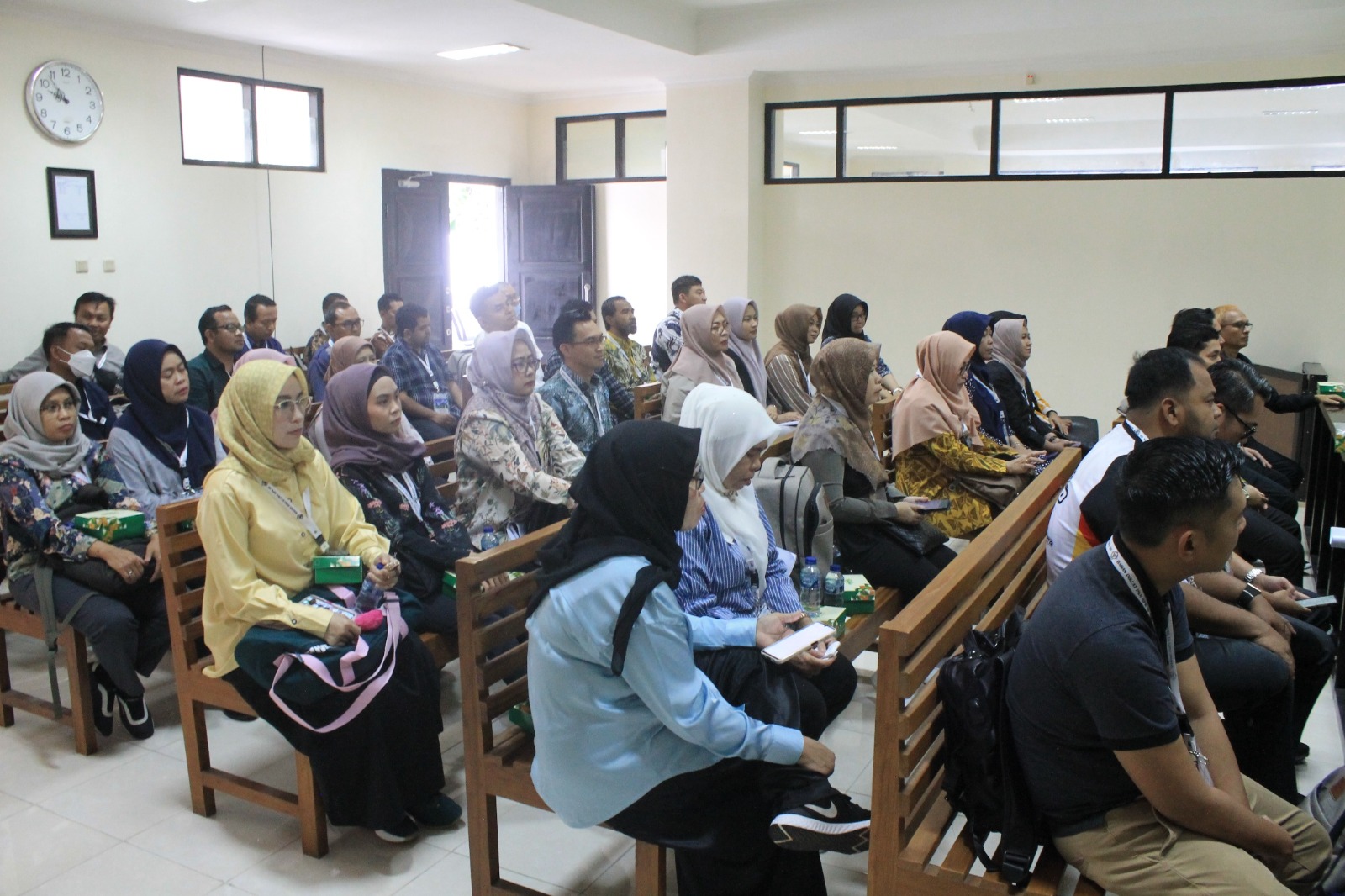 Pengadilan Negeri Yogyakarta Mengadakan Peradilan Semu bersama Balai Diklat PKN Yogyakarta