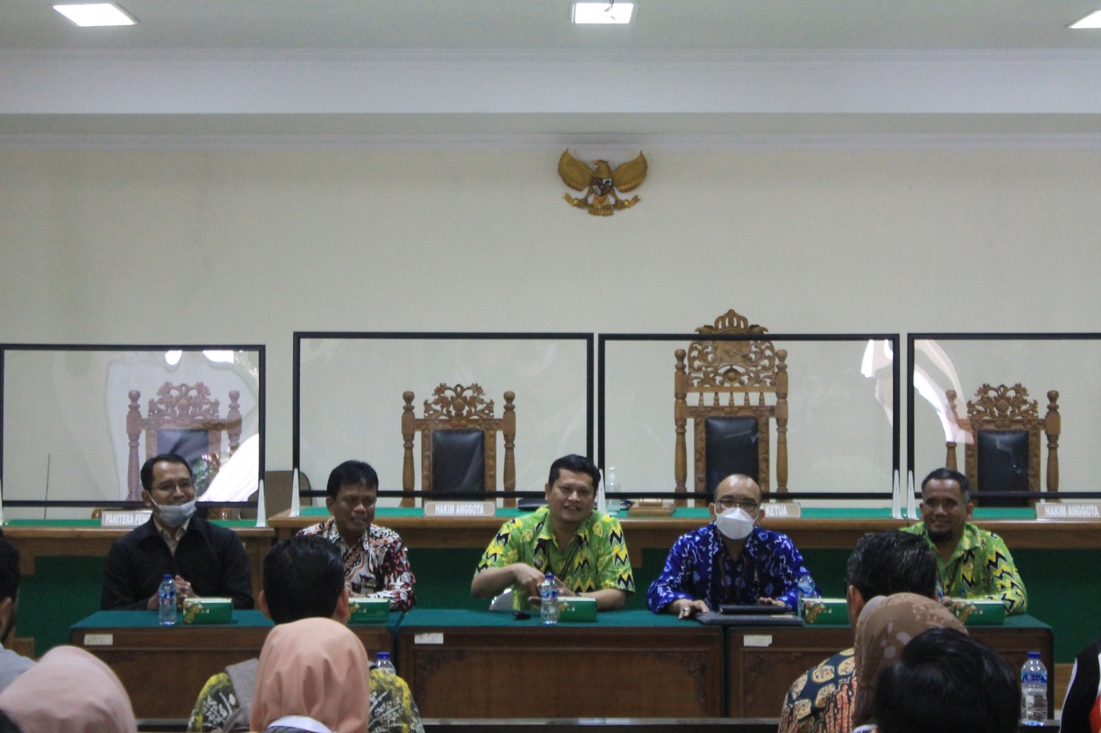 Pengadilan Negeri Yogyakarta Mengadakan Peradilan Semu bersama Balai Diklat PKN Yogyakarta