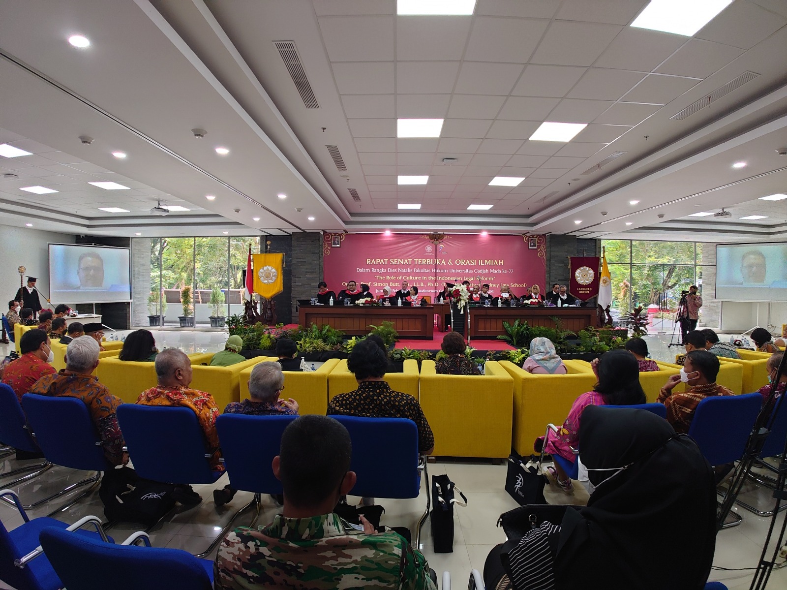 Ketua Pengadilan Negeri Yogyakarta Menghadiri Rapat Senat Terbuka dan Orasi Ilmiah Fakultas Hukum Universitas Gadjah Mada