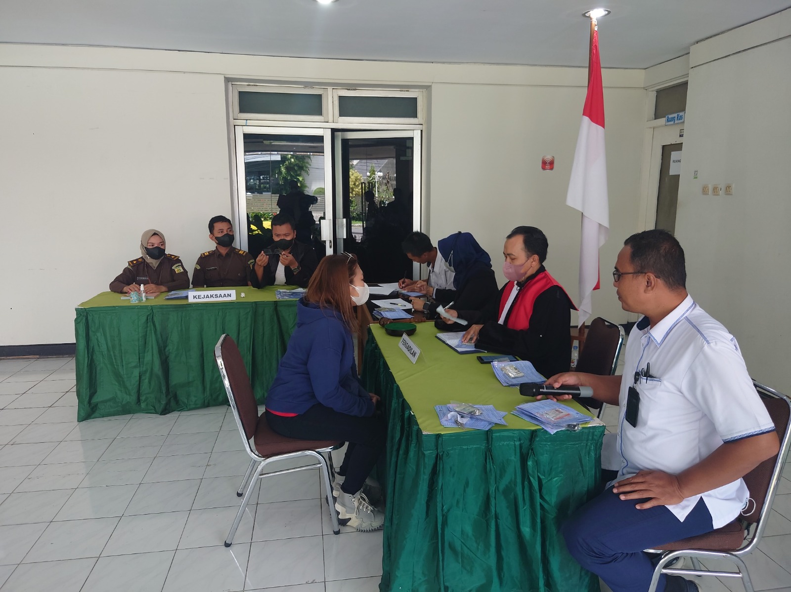 Pengadilan Negeri Yogyakarta Melaksanakan Sidang di Tempat