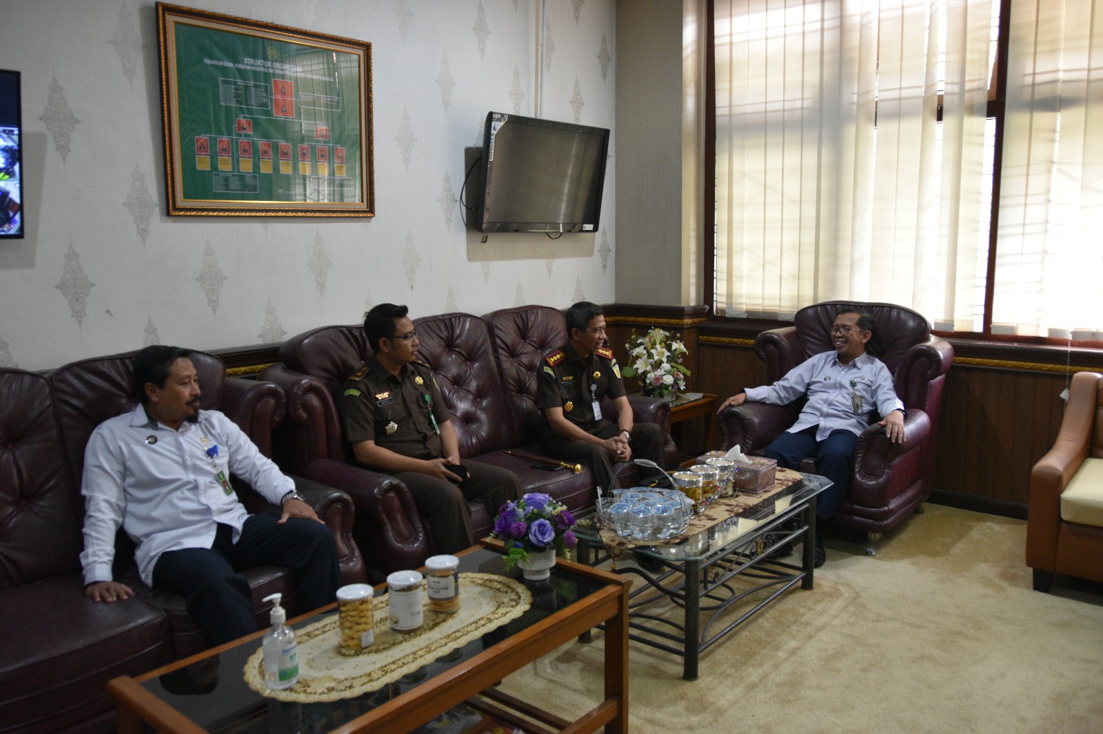 Kunjungan Kerja Kejaksaan Negeri Yogyakarta ke Pengadilan Negeri Yogyakarta